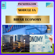 BPSC  PDF Module 4A Bihar Economy